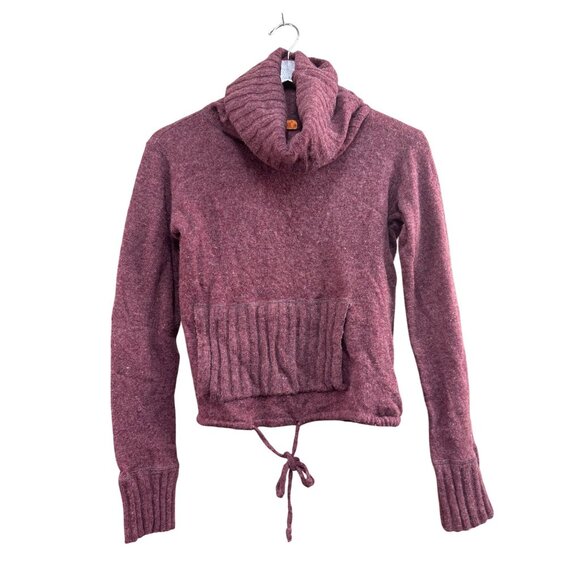Bdg Sweaters - Bdg Womens Wool Nylon Ribbed Turtleneck Sweater Size M Red